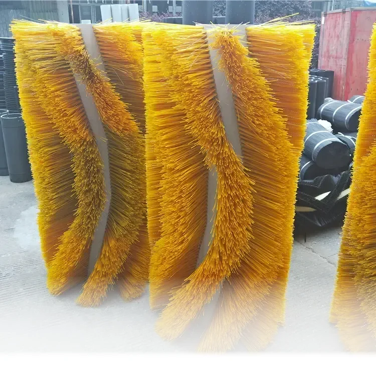 Kacher City Sweeper Spare Parts 53inch PP Mixed Steel Wire/PPL  Cylindrical  Brushes