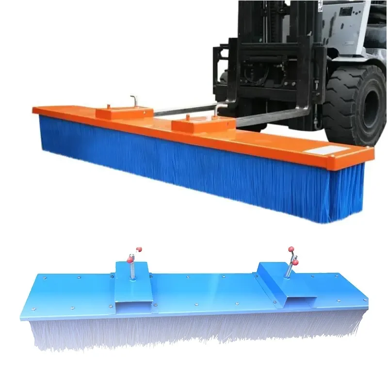 Forklift Road Sweeper Attachment Brushes Forklift Brush Replacement Strip Brush
