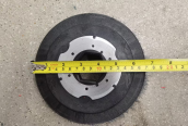 170*225 mm Hex Hole Iron Plate Disc Brush